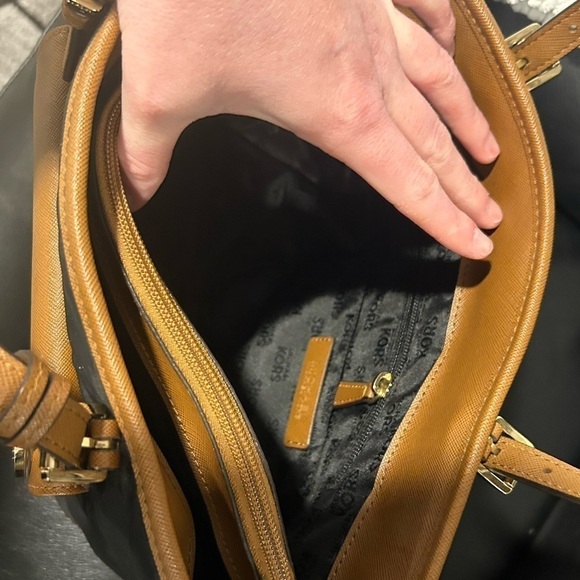 {Michael Kors} black jet set nylon pocket tote - Picture 6 of 7